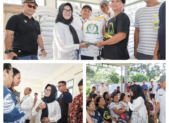 Wali Kota Melakukan Monitoring Penyaluran/Pembagian Bantuan Pangan CBP Kota Pematangsiantar