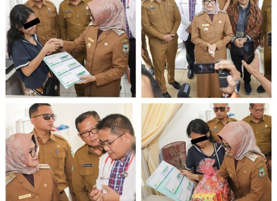 Wali Kota Jenguk Bocah Perempuan 6 Tahun Korban Pencabulan untuk Berikan Semangat, Motivasi dan Perhatian kepada Korban dan Keluarganya