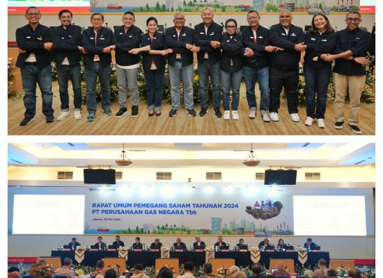 RUPST PGN 2023 Tetapkan Pengurus Baru Perseroan dan Bagikan Deviden USD 222,43 Juta
