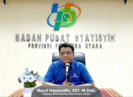 Kepala BPS Sumut Nurul Hasanudin: Ekonomi Sumatera Utara Tumbuh 4,88 Persen