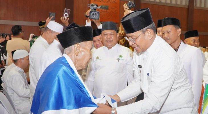 PJ Bupati Ir Wiriya Alrahman MM, Tepung Tawari 692 Jemaah Calon Haji Deli Serdang Tahun 2024