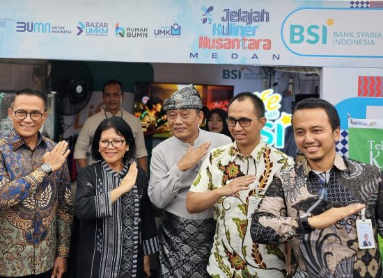 Lewat Jelajah Kuliner Nusantara di Medan, BSI Terus Dorong UMKM Naik Kelas