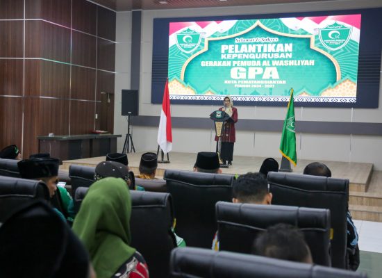 Pelantikan Pengurus GP Al Washliyah Kota Pematangsiantar, dr Susanti Disebut sebagai Tokoh Perempuan Sumut