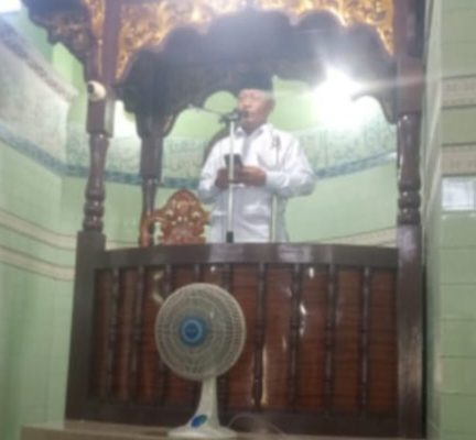 Walikota Tanjungbalai Bertindak Khotib Jumat Di Mesjid Nurul Iman