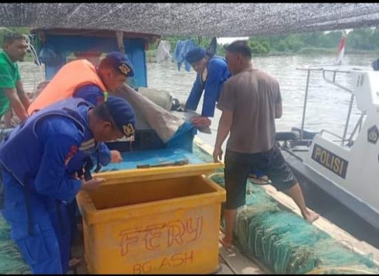 Cegah Lundup Barang Ilegal Sat Polairud Polres Tanjungbalai Tingkatkan Pengawasan Perairan