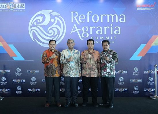 Pj Bupati Deli Serdang Hadiri Puncak Acara Reforma Agraria Summit 2024