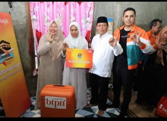 Walikota Tanjungbalai Hadiri Acara Penyerahan Hadiah Umroh BTPN Syariah Ventura