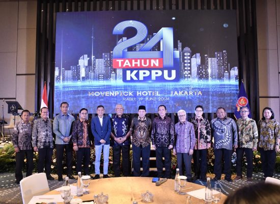 Hut ke 24 Tahun, KPPU Hadirkan Berbagai Tokoh Bangsa