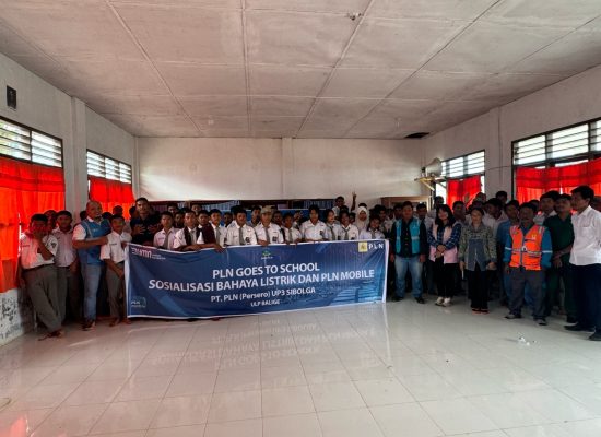 Peringati Hari Anak Nasional, PLN UP3 Sibolga Edukasi Bahaya Listrik