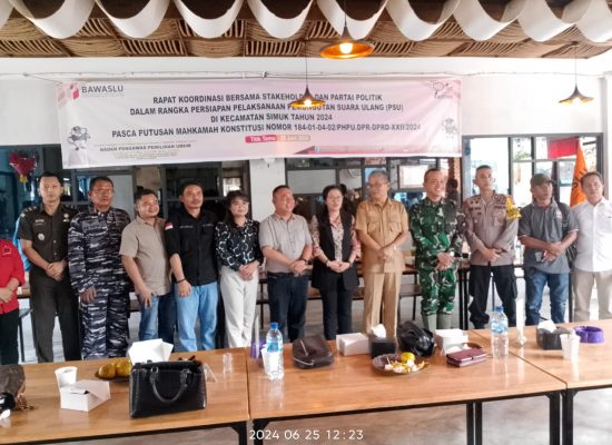 Bawaslu Nisel Gelar Rakor Bersama Stakeholder dan Parpol