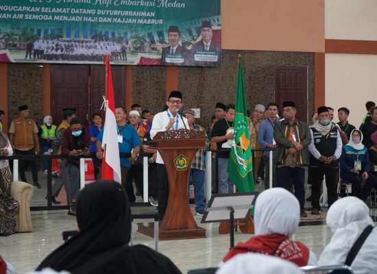 360 Jemaah Haji Kloter 03 Tiba di Tanah Air, PPIH Debarkasi Medan: Semoga Memperoleh Haji Mabrur