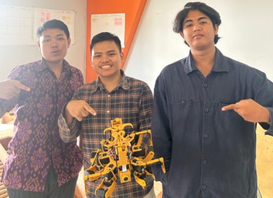 Bantu Kerja Tim SAR, Robot Karya Mahasiswa UPER Mampu Deteksi Korban Bencana