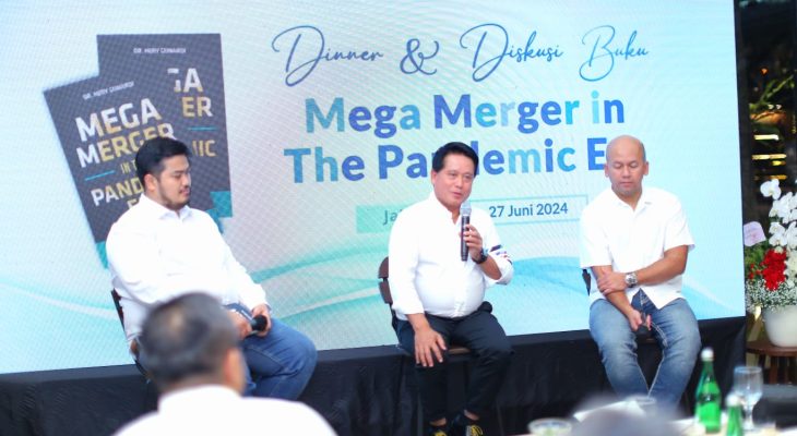 Diskusi Buku “Mega Merger In The Pandemic Era” : Catatan Sejarah, Referensi Pengembangan Perbankan Syariah Indonesia