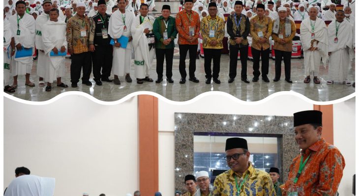Kloter 20 Diberangkatkan, Doakan Bangsa dan Negara Senantiasa Dalam Lindungan Allah