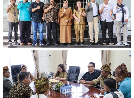 dr Susanti Sambut Silaturahmi Panitia Pesparawi Seksi Bapa GKPS Distrik I