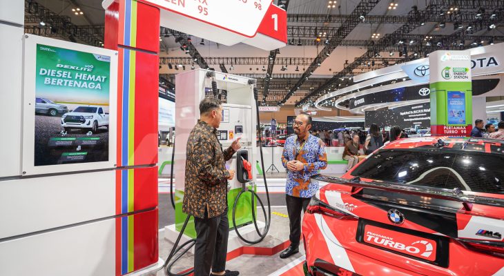 Dukung Perkembangan Dunia Otomotif Nasional, Pertamina Patra Niaga Sambut Era Energi Bersih di GIIAS 2024