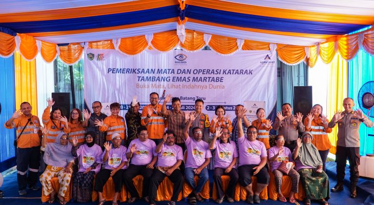 Operasi Katarak Gratis Agincourt Resources ke-10 Resmi Dibuka, Sasar 1.300 Mata di 3 Lokasi di Sumatra Utara