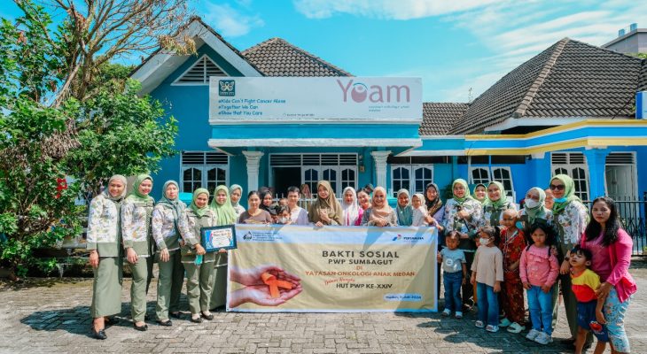 PWP Tingkat Wilayah PT Pertamina Patra Niaga Regional Sumbagut Laksanakan Kegiatan Bakti Sosial