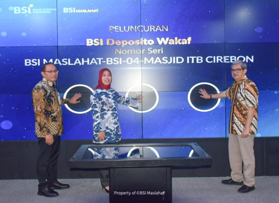 BSI & ITB Luncurkan BSI Deposito Wakaf untuk Masjid di Cirebon