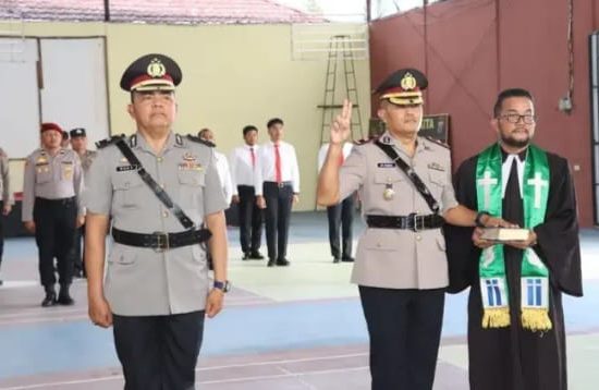 Kapolres Tanjungbalai Pimpin Sertijab Waka Polres