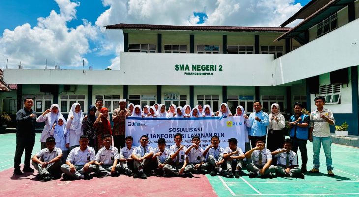 Peringati Hari Anak Nasional, PLN UP3 Padangsidimpuan Sosialisasikan Transformasi Layanan PLN