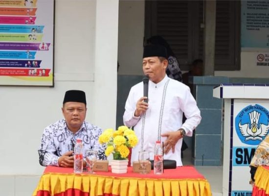 Keluarga Besar SMP Negeri 1 Kota Tanjungbalai Santuni Anak Yatim
