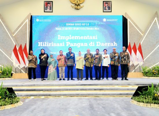 BI Bersama ISEI Selenggarakan Seminar Series KKP: Implementasi Hilirisasi Pangan di Daerah