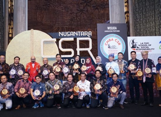 Pertamina Parta Niaga Regional Sumbagut Raih Sembilan Platinum Elit Nusantara CSR Award 2024