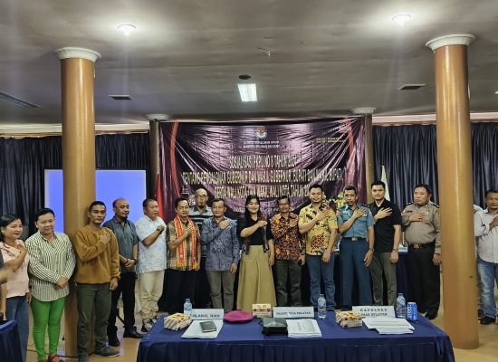 KPU Nisel Gelar Sosialisasi PKPU Nomor 8 Tahun 2024 Tentang Pencalonan Kepala Daerah