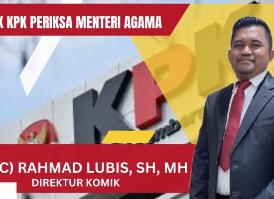 KOMIK : Desak KPK Periksa Menteri Agama