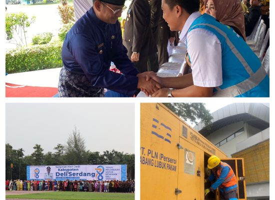 HUT ke 78 Kab. Deli Serdang Sukses di Gelar, PLN Hadirkan Listrik Berkualitas