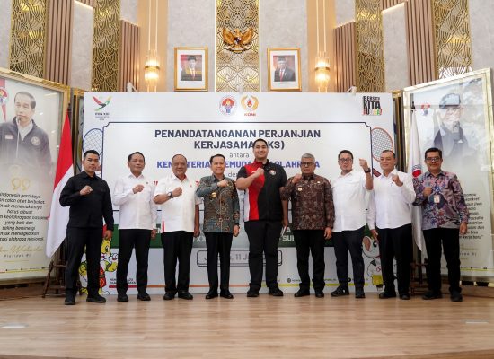 Menpora Apresiasi Kerja Cepat, Tepat dan Teliti  Pj Gubernur Sumut Agus Fatoni Persiapan PON XXI