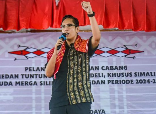 Hadiri Pelantikan PC PMS Medan, Rico Waas: Saya Gak Boleh Terpisah Sama Orang Karo, Harus Selalu Bersama-sama