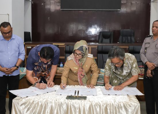 Pemko Pematangsiantar & 12 Instansi Tandatangani Perjanjian Kerjasama Penyelenggaraan Mal Pelayanan Publik