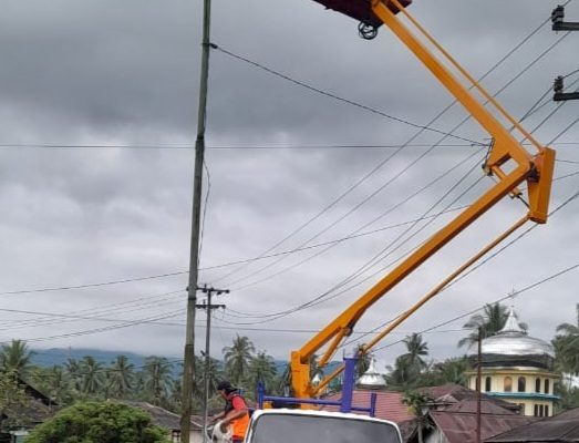Pusat Kota Siabu Terang Kembali, Ketua Karang Taruna: Thank you