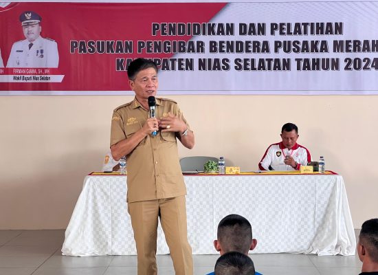 Bupati Nias Selatan Sampaikan Materi Pada Diklat Capaska Tahun 2024