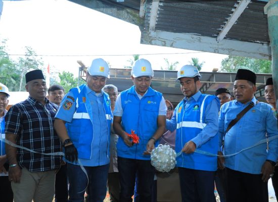 PLN UP3 Rantauprapat Hadirkan Senyum Kemerdekaan Warga 3 Dusun di Kab. Labura