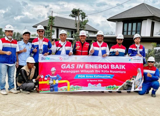 PGN Pastikan Gas Bumi Mengalir ke IKN Jelang Upacara HUT RI ke-79 di Ibu Kota Nusantara