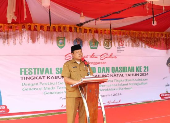 Semarak HUT ke-79 RI, Pemkab Madina Gelar Festival Nasyid dan Qosidah