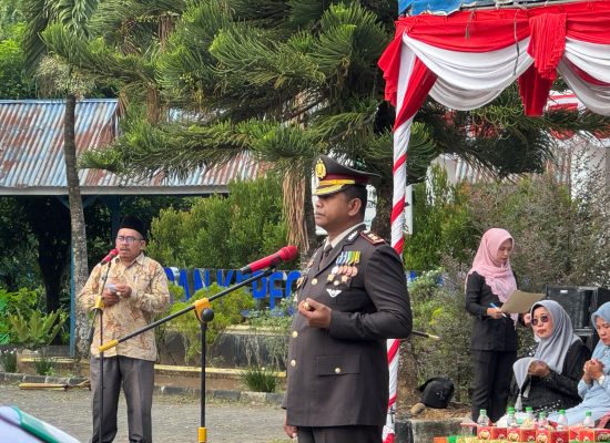 Kapolres Madina Kukuhkan 34 Anggota Paskibra Madina