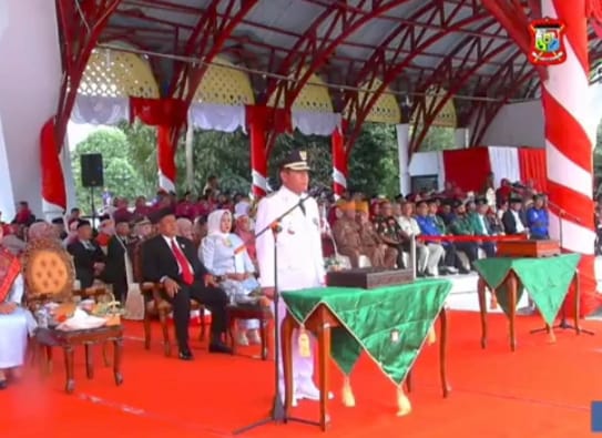 Walikota Tanjungbalai Bertindak Sebagai Inspektur Upacara Peringatan HUT RI ke 79 Tahun Kota Tanjungbalai