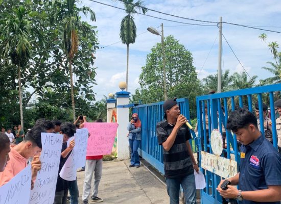 Fahrizal Putra Geruduk PT Sumber Tani Agung