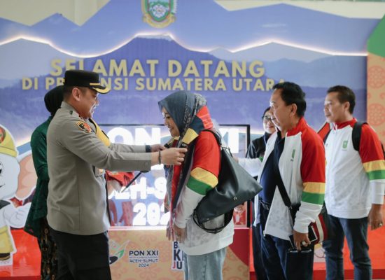 Kontingen PON Sumut-Aceh Sudah Tiba di Kualanamu