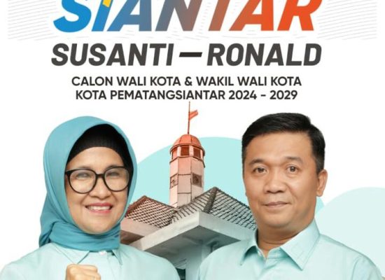 Besok, Susanti- Ronald  Akan Mendaftar ke KPU kota Pematangsiantar