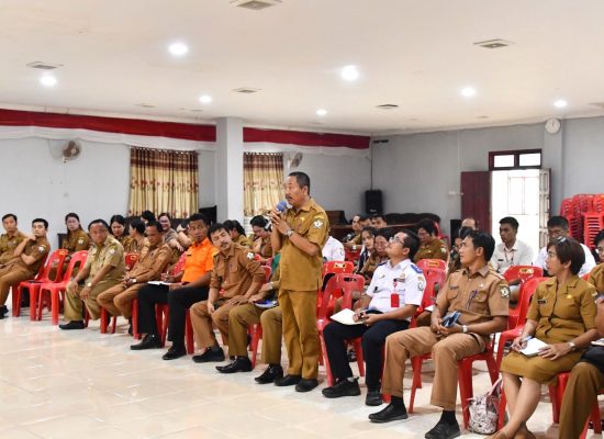 Pemkab Nisel Gelar Rapat Terkait Perpanjangan dan Sistem Komando Penanganan KLB Malaria & DBD