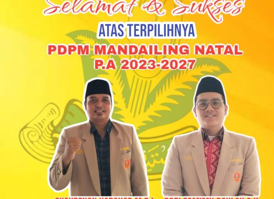 Sah, Sahdenan Harahap M.Pd Pimpinan PDPM Madina
