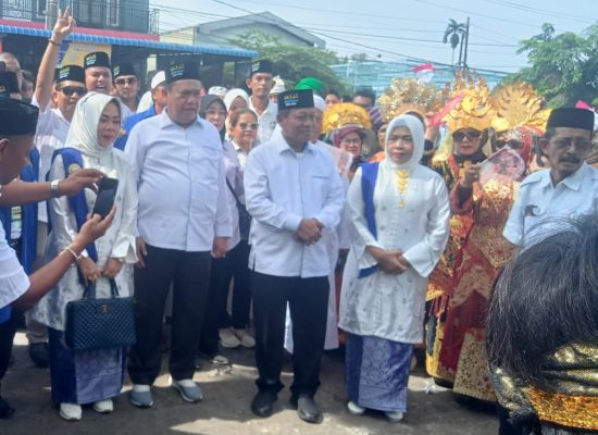 Pasangan WAROHMAH Sambangi KPU Kota Tanjungbalai