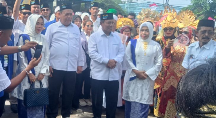 Pasangan WAROHMAH Sambangi KPU Kota Tanjungbalai
