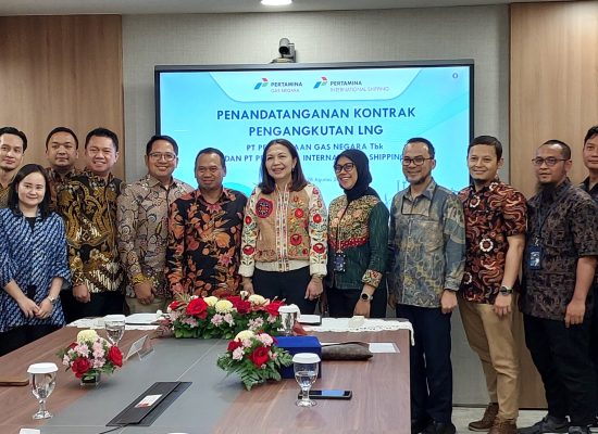 Kerjasama Pengangkutan LNG Donggi Senoro PGN dan PIS, Tingkatkan Efektifitas Layanan Hilir Gas Bumi Nasional