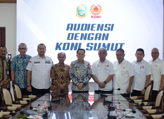 PON XXI Semakin Dekat, Agus Fatoni Minta KONI dan Dispora Sumut Pantau Perkembangan Atlet